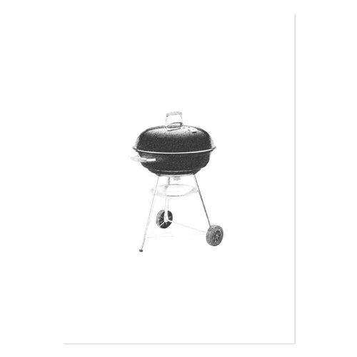 Braai Art Print