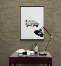 Load image into Gallery viewer, Classic Land Rover Defender Art Print