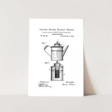 Load image into Gallery viewer, Coffee Percolator Patent Art Print
