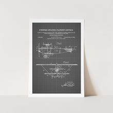 Load image into Gallery viewer, Curtiss 1919 Reconnaissance Aeroplane Patent Art Print