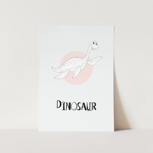 Dinosaur Kids 4 Art Print