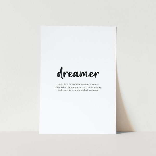 Dreamer Art Print