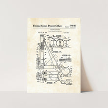 Load image into Gallery viewer, Drum Set Patent Art Print