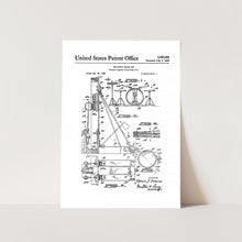 Load image into Gallery viewer, Drum Set Patent Art Print
