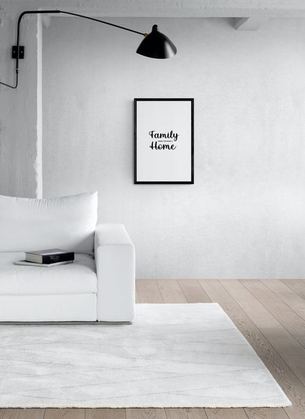 Family Makes This House a Home Art Print