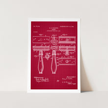 Load image into Gallery viewer, Gillette Razor Patent Art Print