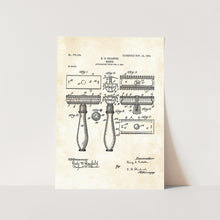 Load image into Gallery viewer, Gillette Razor Patent Art Print