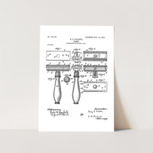 Load image into Gallery viewer, Gillette Razor Patent Art Print