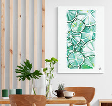 Load image into Gallery viewer, Limes by Jenna Art Print