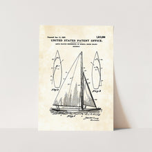 Load image into Gallery viewer, Herreshoff Sailboat Patent Art Print