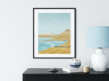 Load image into Gallery viewer, Iceland Art Print black framed