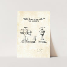 Load image into Gallery viewer, Kitchenaid Food Mixer Patent Art Print
