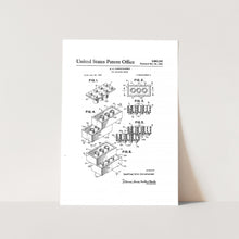 Load image into Gallery viewer, Lego Brick Patent Art Print