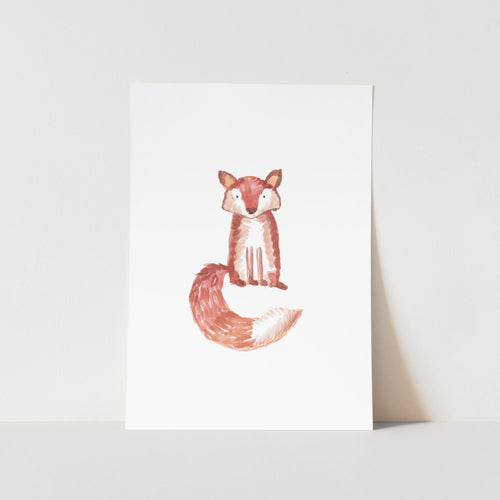 Lone Fox Art Print