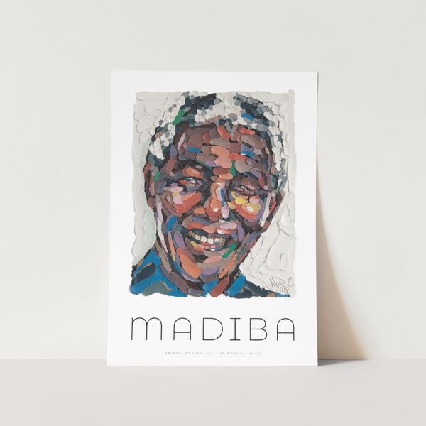 Madiba Art Print