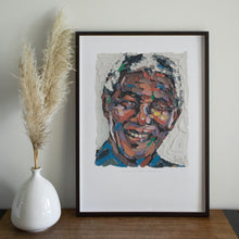 Load image into Gallery viewer, Nelson Mandela Portrait Art Print