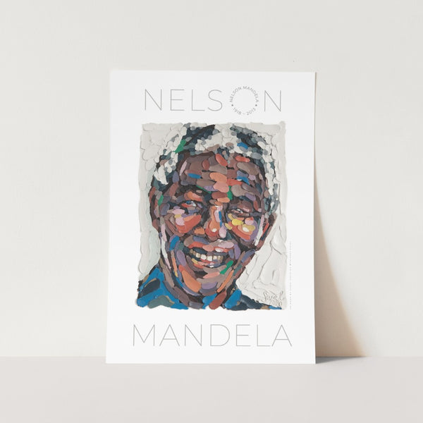 Nelson Mandela Art Print