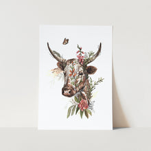 Load image into Gallery viewer, Nguni Blooming by Mareli Art Print