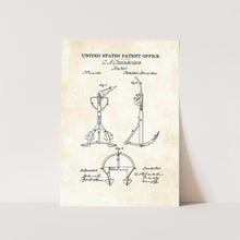 Load image into Gallery viewer, Old Anchor Patent Art Print