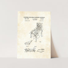 Load image into Gallery viewer, Pinball Machine Patent Art Print
