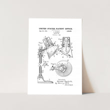 Load image into Gallery viewer, Reading Lamp Patent Art Print
