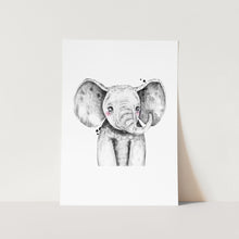 Load image into Gallery viewer, Safari Baby Elephant Art Print