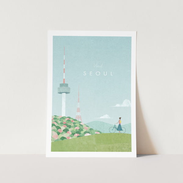Seoul Art Print