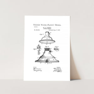 Shower Head Patent Art Print