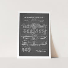 Load image into Gallery viewer, Submarine Vessel Two Patent Art Print