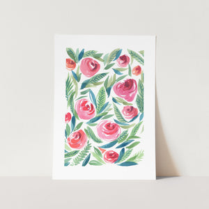 Summer Roses Art Print