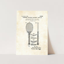 Load image into Gallery viewer, Tennis Racket Patent Art Print