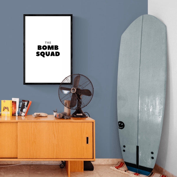 The Bomb Squad Art Print