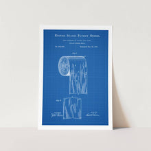 Load image into Gallery viewer, Toilet Paper Roll Patent Art Print