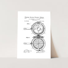 Load image into Gallery viewer, Waffle Iron Patent Art Print